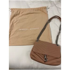 Rebecca Minkoff Edie Quilted Leather Chain Crossbody Bag